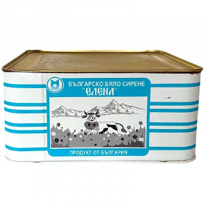 ЕЛЕНА-Cow Cheese Tin 4kg
