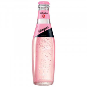 Schweppes Pink Tonic Glass...