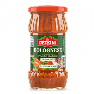 Дерони Bolognese sauce...
